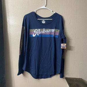 NWT Long Sleeve Alabama Shirt